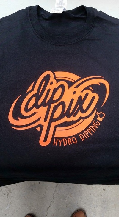 Dip pix logo printing t-shirts
